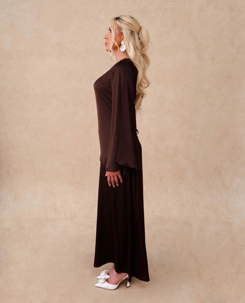 Mona 3.0 - Satin Maxi