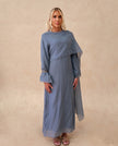Mona 2.0 - Maxi Cape Dress