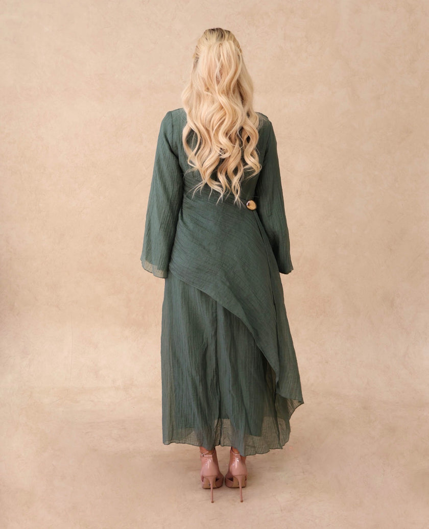Mona 2.0 - Maxi Cape Dress