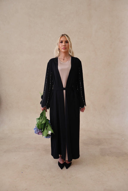 Mona 5.0 - Black Classic Abaya