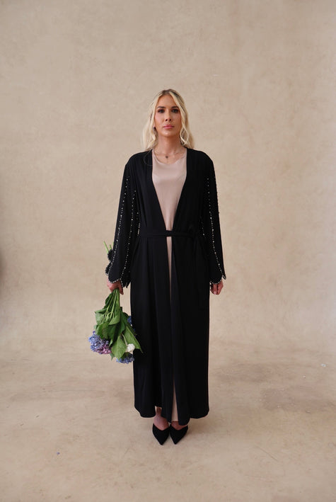Mona 5.0 - Black Classic Abaya