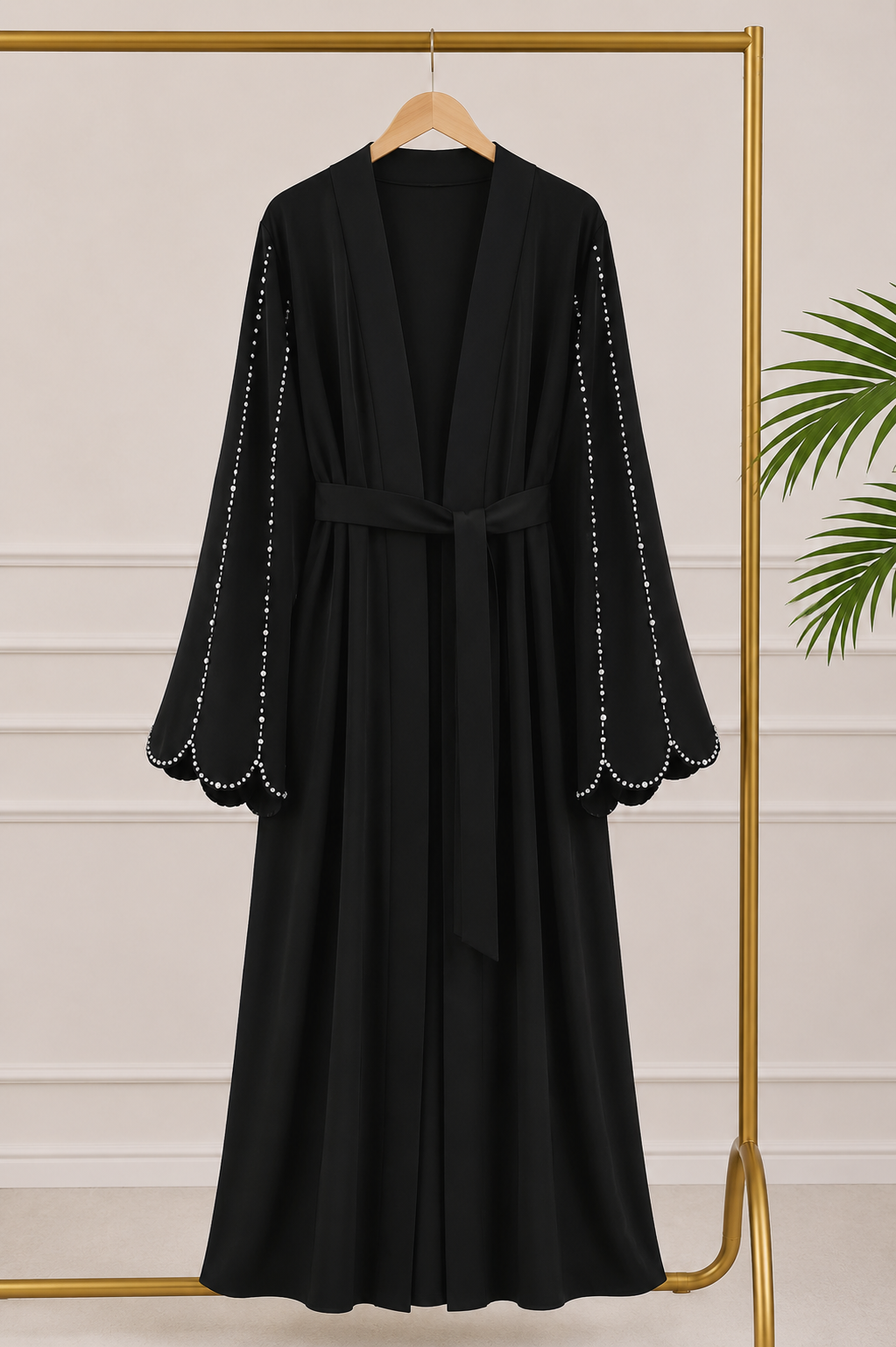 Mona 5.0 - Black Classic Abaya